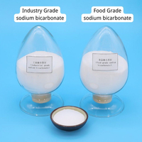 Bicarbonato de sódio natural para alimentação em alimentos